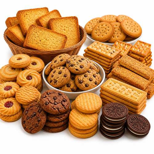 Rusk, Cookies & Biscuit